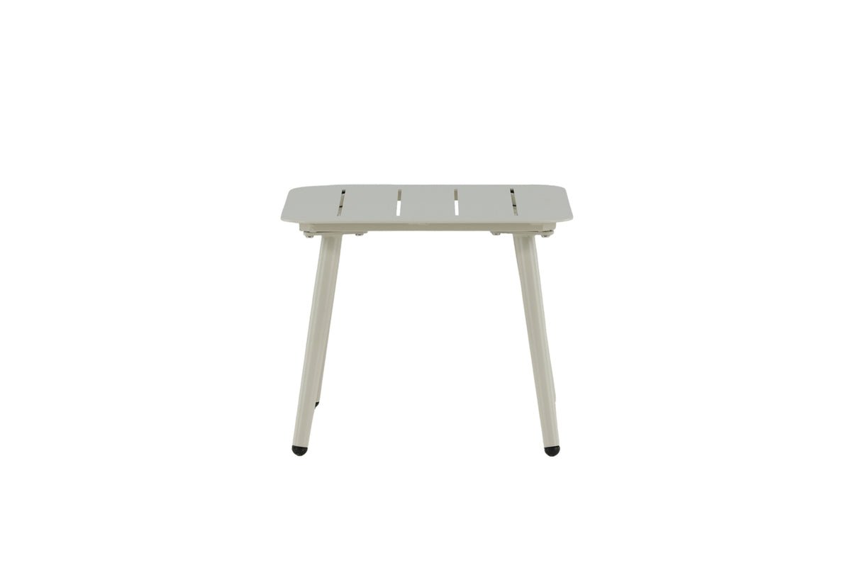 Garten-Couchtisch Dalia - Verfügbar in Schwarz und Beige/Aluminium