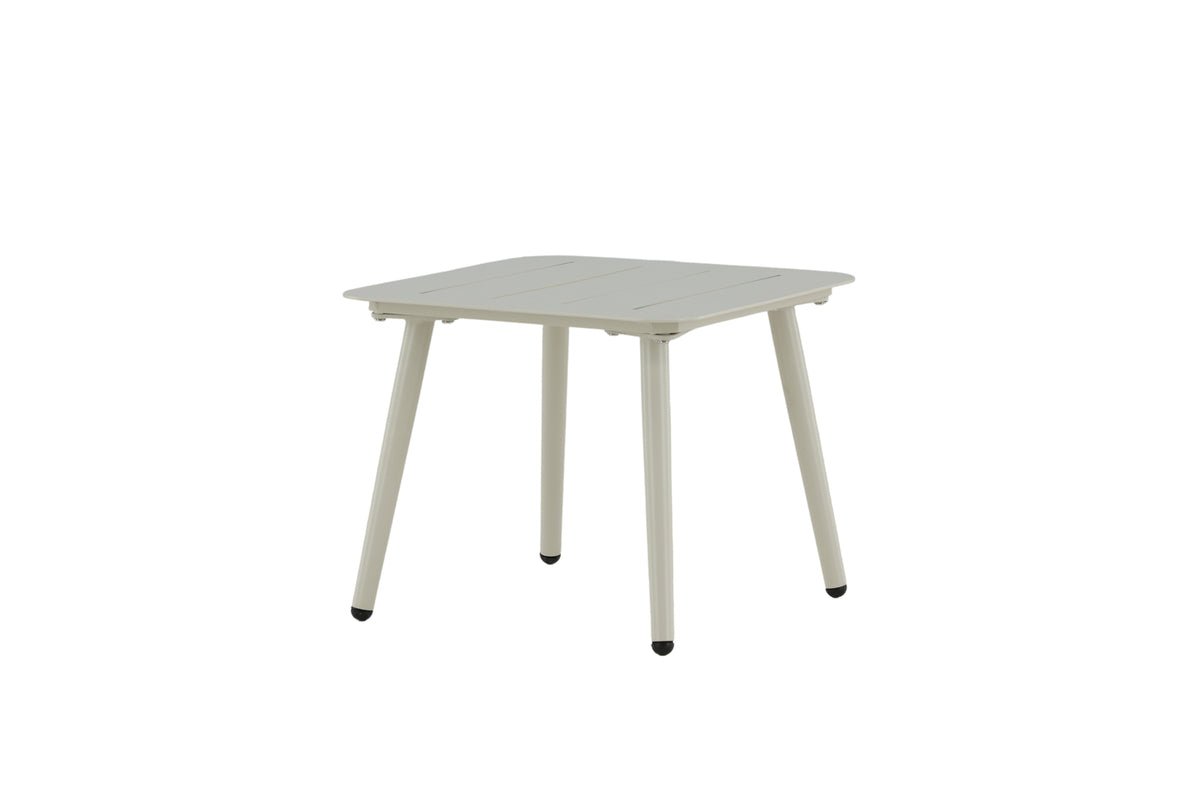 Garten-Couchtisch Dalia - Verfügbar in Schwarz und Beige/Aluminium