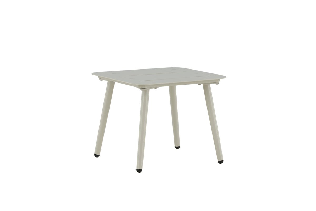 Garten-Couchtisch Dalia - Verfügbar in Schwarz und Beige/Aluminium