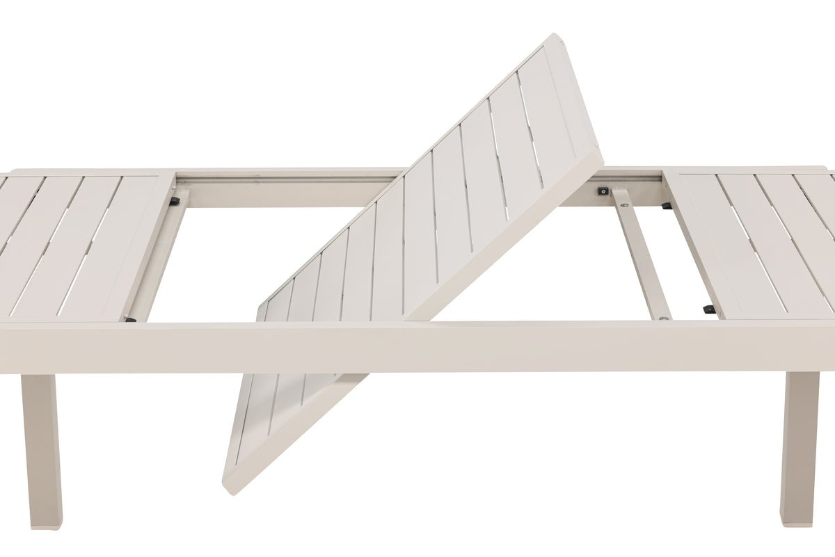 Garten Esstisch Liora - Ausziehbar von 160 auf 240 cm in Beige oder Schwarz