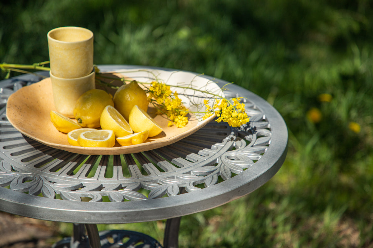 Garten Loungeset Elyra – 3-teiliges Set mit Stühlen & Tisch in 2 Farben