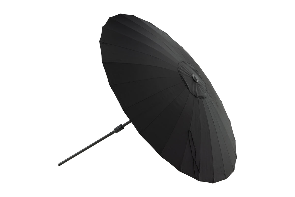 Garten Sonnenschirm Palma – Ø270 cm verfügbar in Weiß, Schwarz, Grau und Blau
