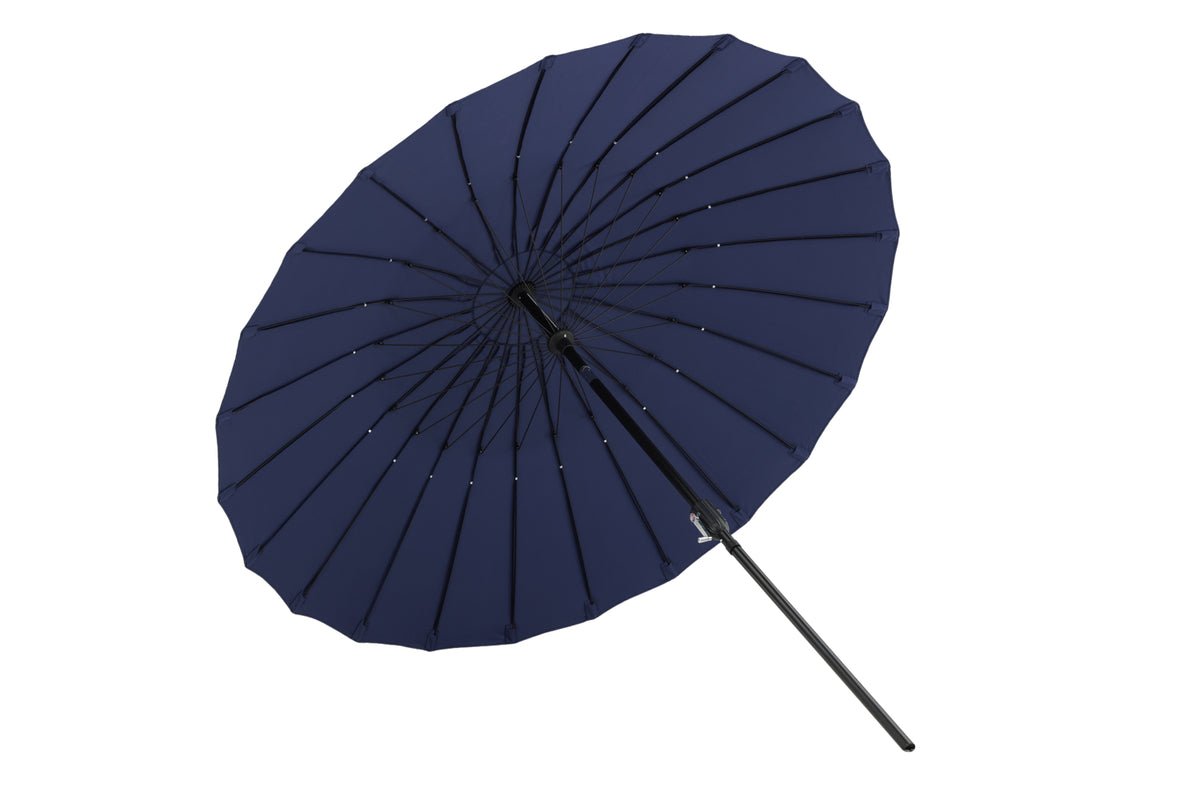 Garten Sonnenschirm Palma – Ø270 cm verfügbar in Weiß, Schwarz, Grau und Blau
