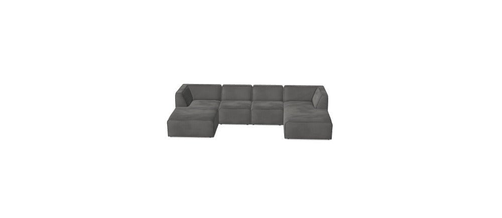 Modulares Sofa Hugg - Deine Wunschkonfiguration M_HWWSSJ