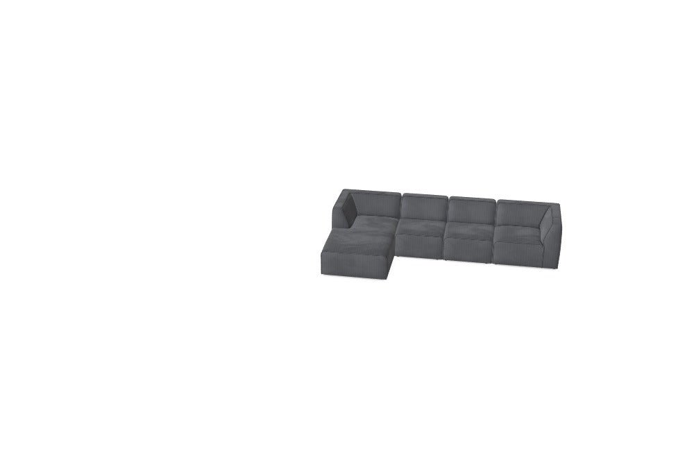 Modulares Sofa Hugg - Deine Wunschkonfiguration M_SCWBRW