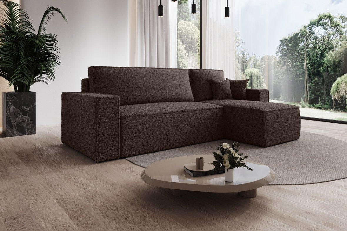 Designer Sofa Lorenzo Schlaffunktion und Stauraum aus Frrotte
