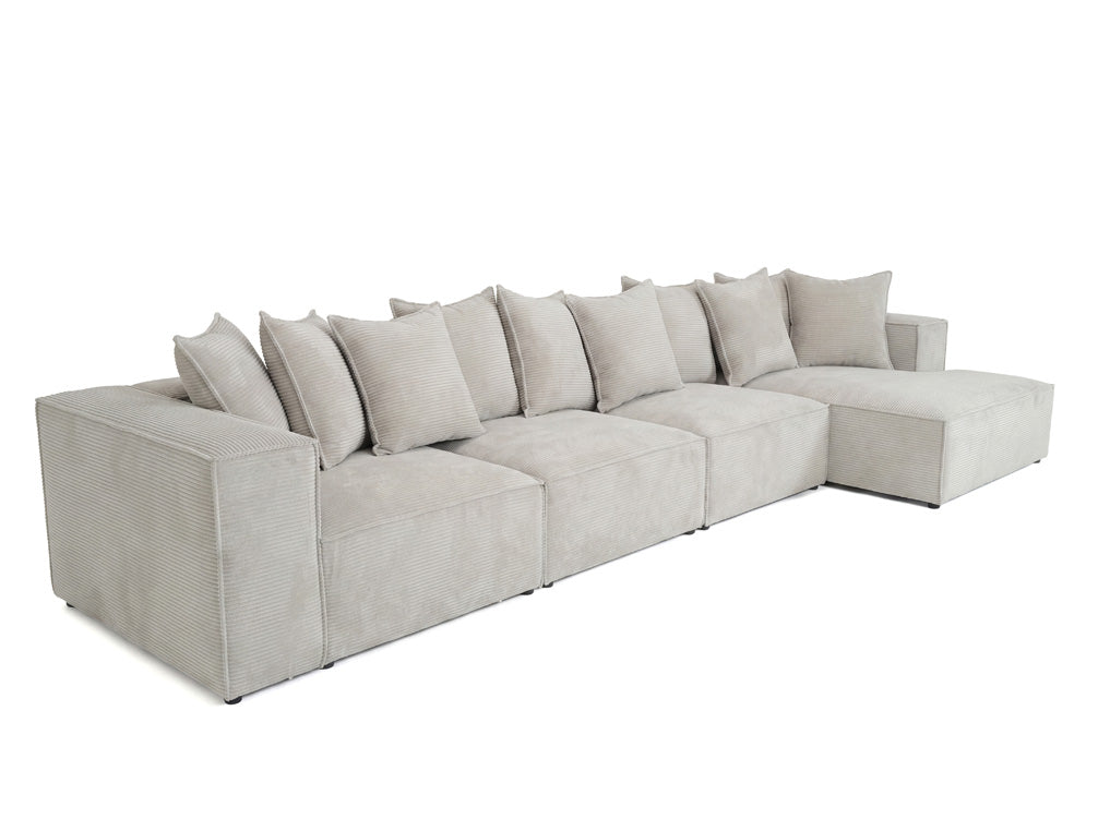 Designer Ecksofa Largo Maxi in Cord