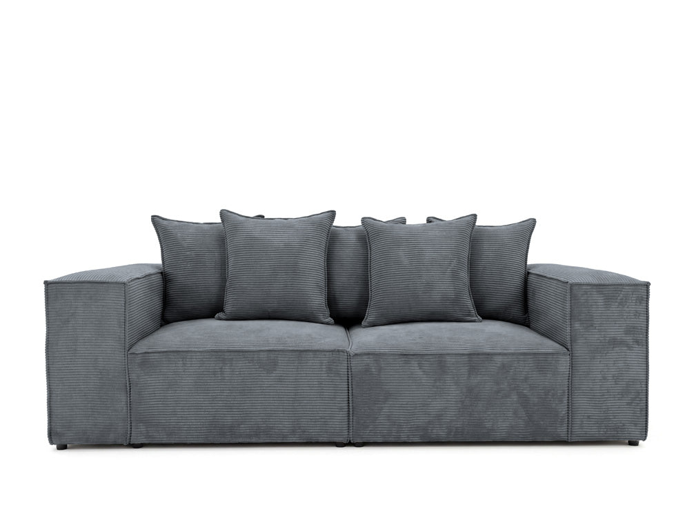 Designer Sofa 3 Sitzer Largo in Cord