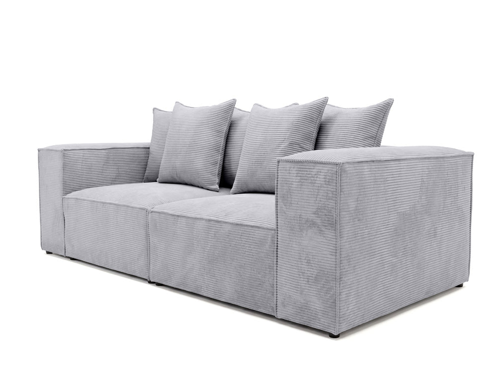 Designer Sofa 3 Sitzer Largo in Cord