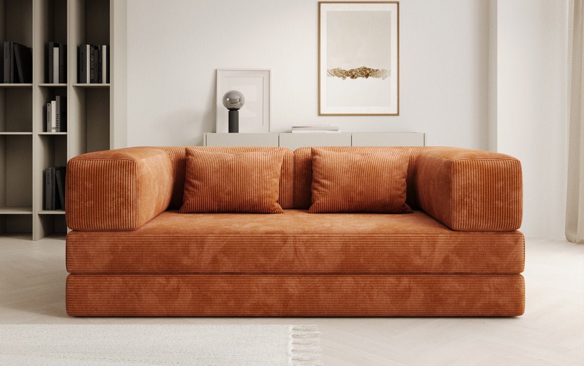 OUTLET - Designer Sofa Lazy 3 Sitzer in Cord