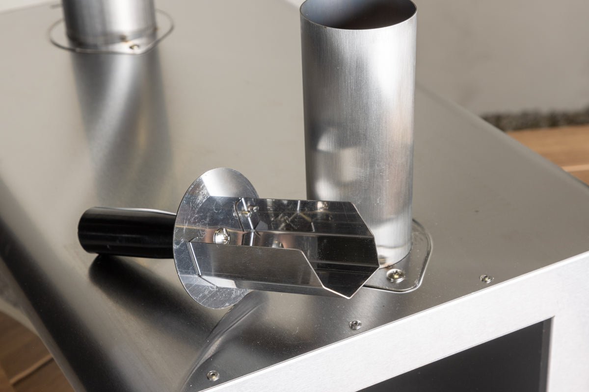 Pizzaofen Napoli - aus Stahl in Silber