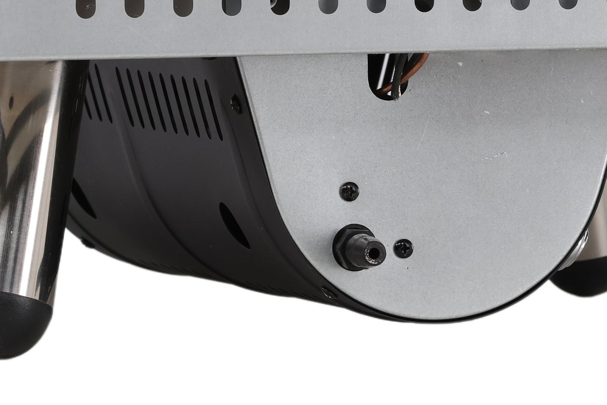 Pizzaofen Neapel - aus Stahl, Edelstahl und Keramik in Schwarz