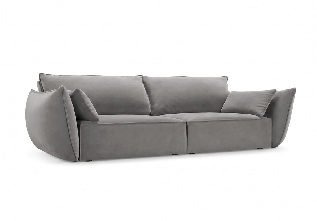 Designer Sofa 3 Sitzer Nuvola in Samt