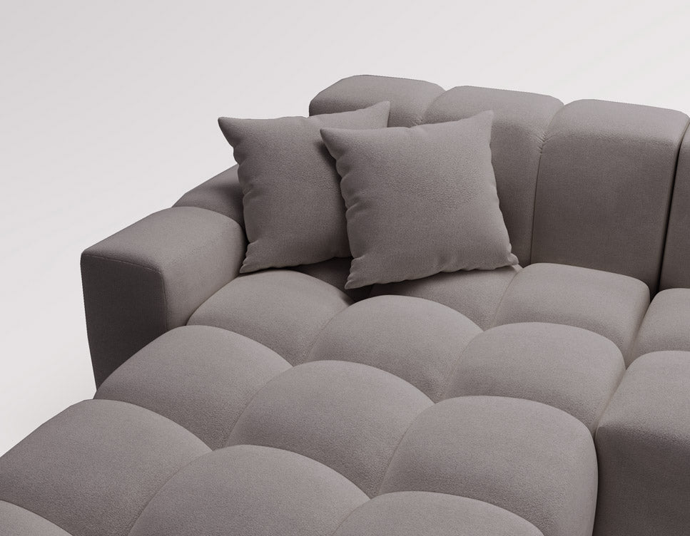 Designer Sofa Amber in Samt