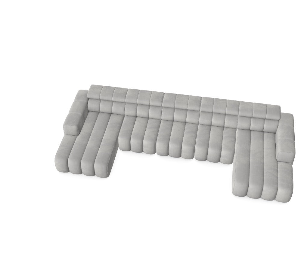 Modulares Sofa Zürich - Deine Wunschkonfiguration M_VB588C