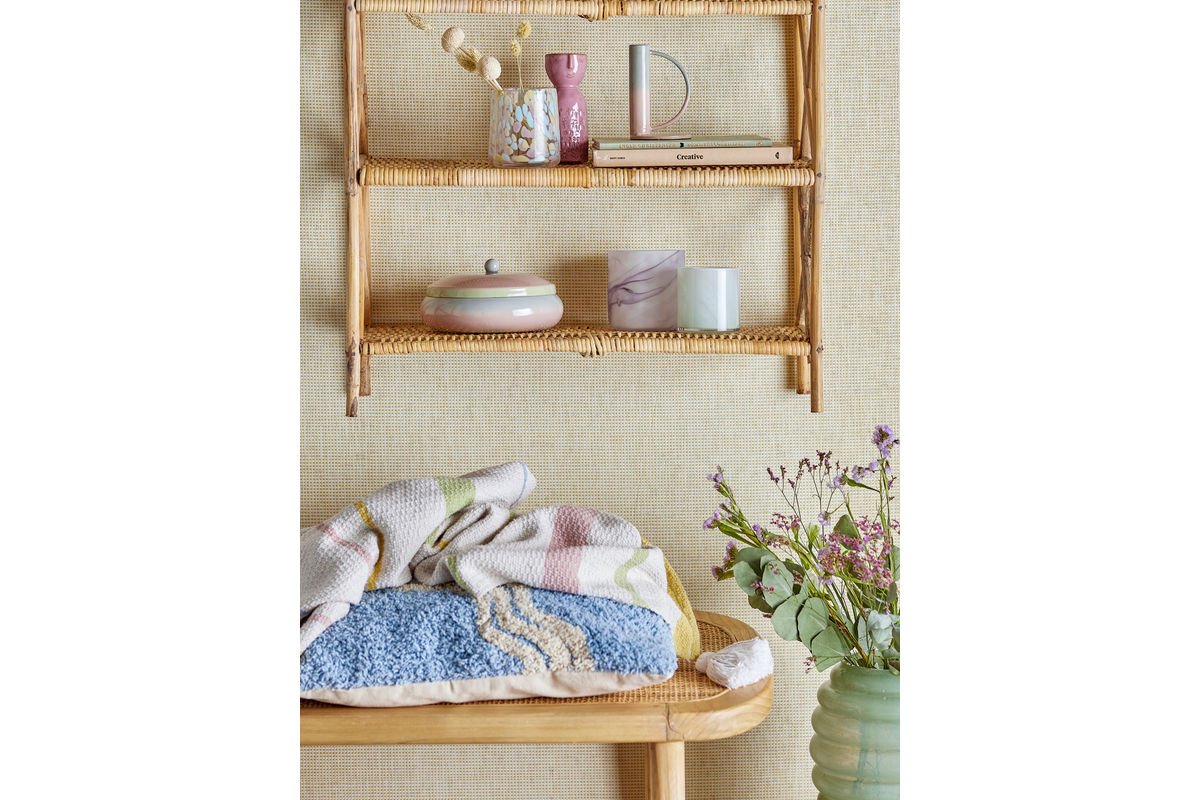 Vase Yara - Pink, aus Steingut