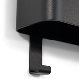 Designer Wandgarderobe Varia - Schwarz