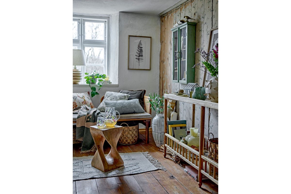 Vase „Lioren“ – Grünes Steingut