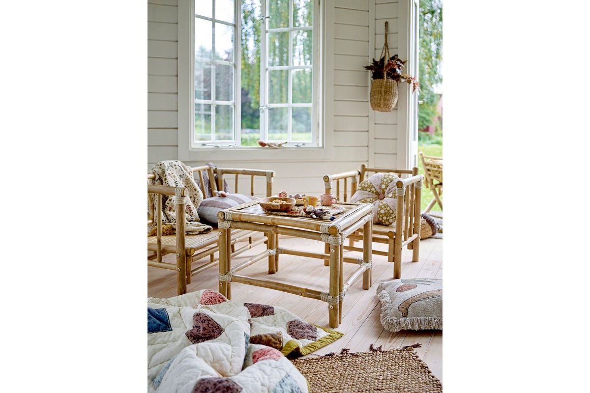 Kinder Loungesessel Lorin - handgefertigt aus Bambus