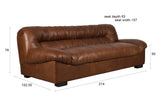 Sofa Talaro aus Wachsleder
