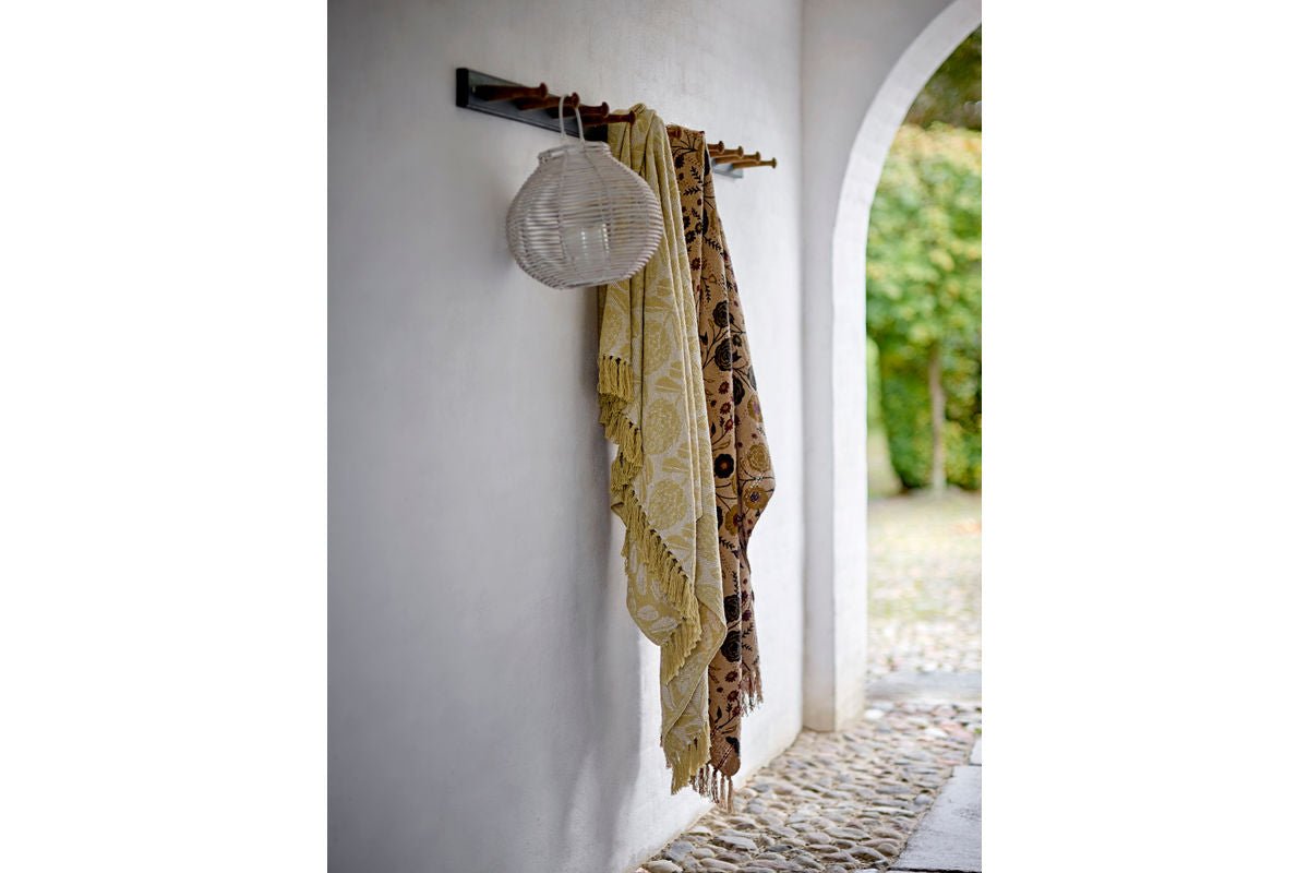 Tagesdecke Fiora – recycelte Baumwolle mit floralem Muster