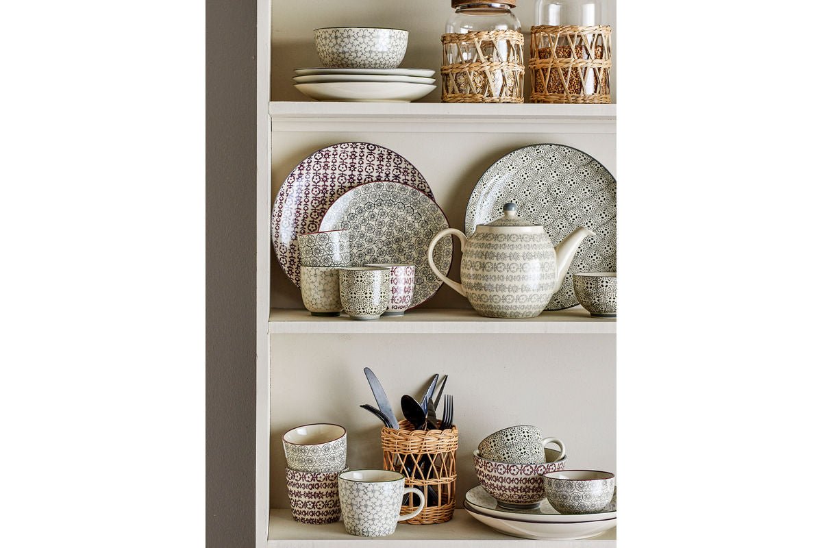 Teller Solune - aus Steingut gefertigt / 4er Set