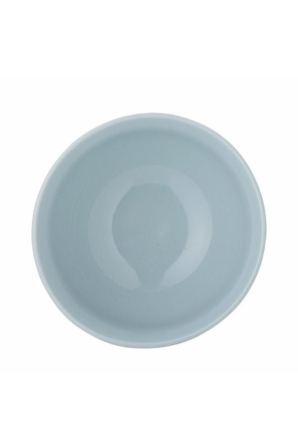 Schale Eirvik – Blau, aus Steingut gefertigt