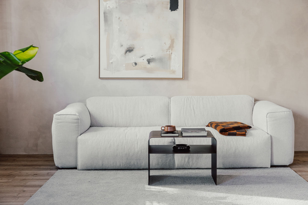 Couchtisch/Beistelltisch Cosmo – Pulverbeschichtetes Metall in modernem Design