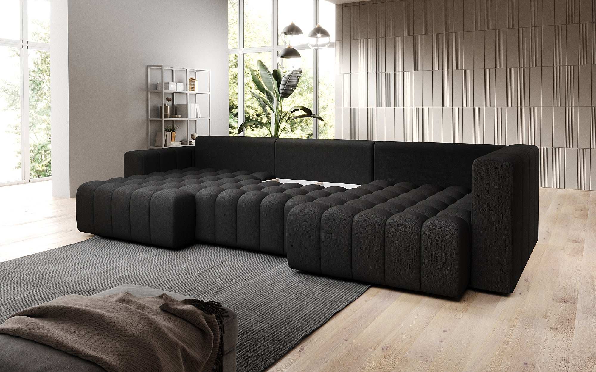 Designer Sofa Carla mit Schlaffunktion