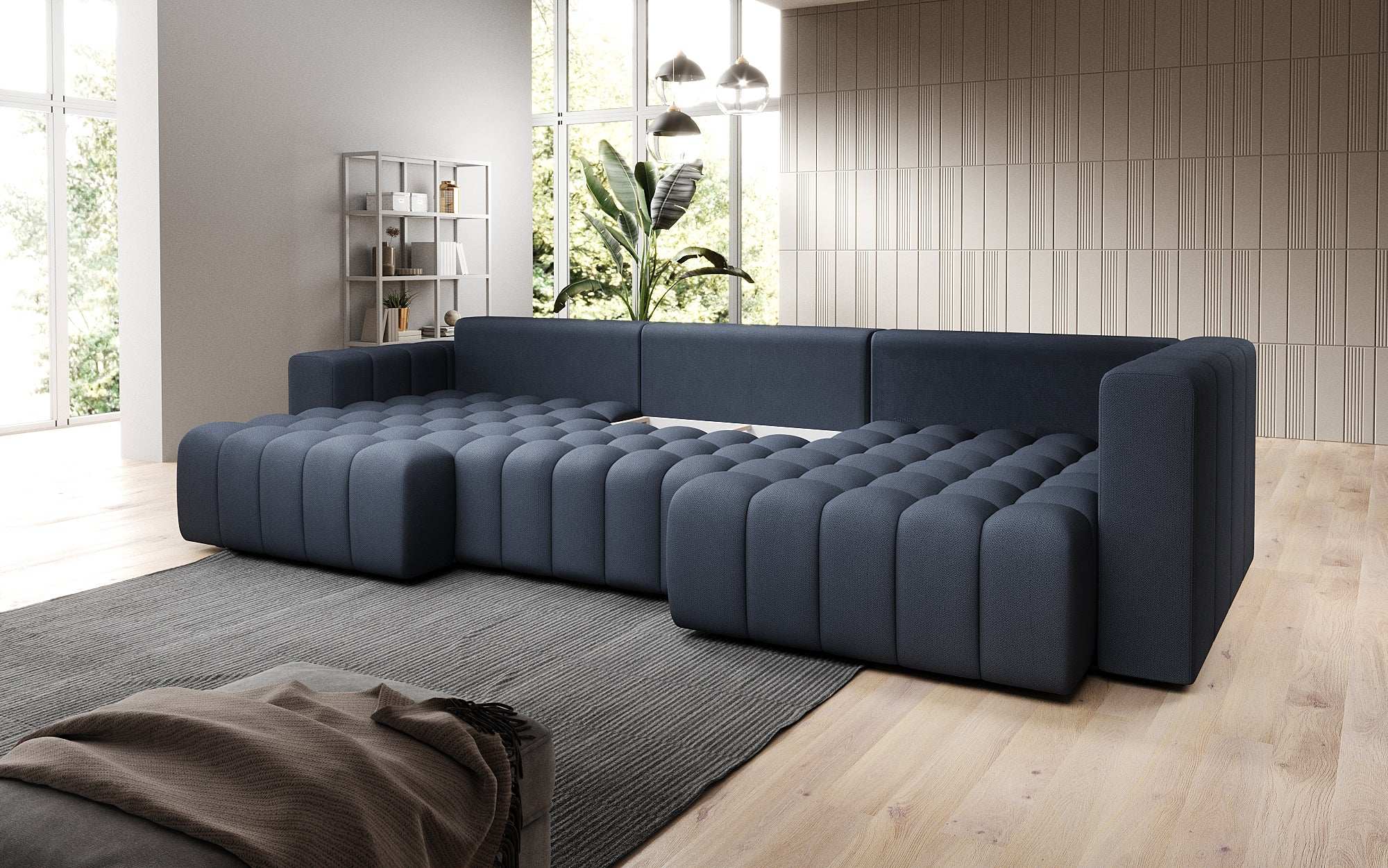 Designer Sofa Carla mit Schlaffunktion