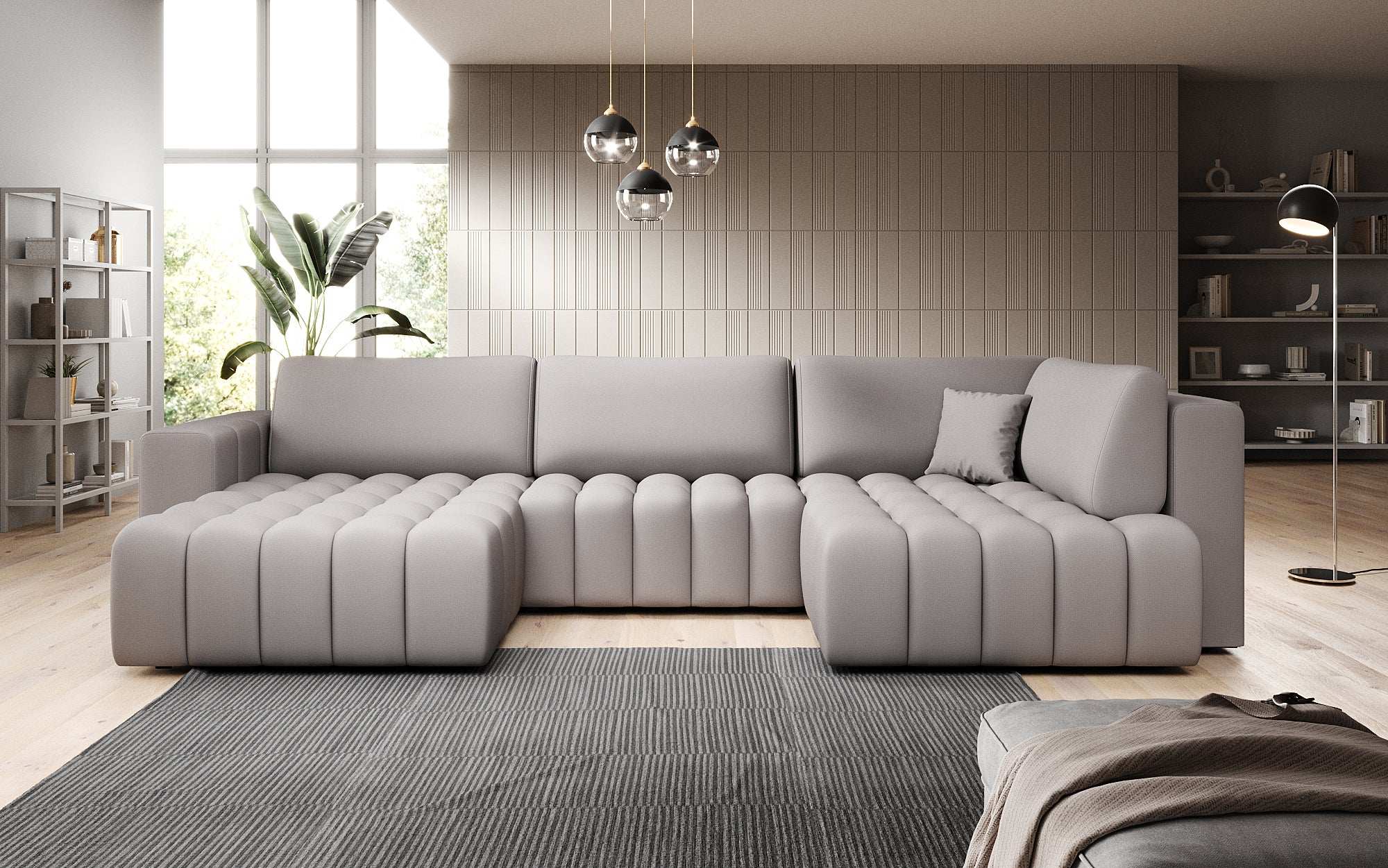 Designer Sofa Carla mit Schlaffunktion