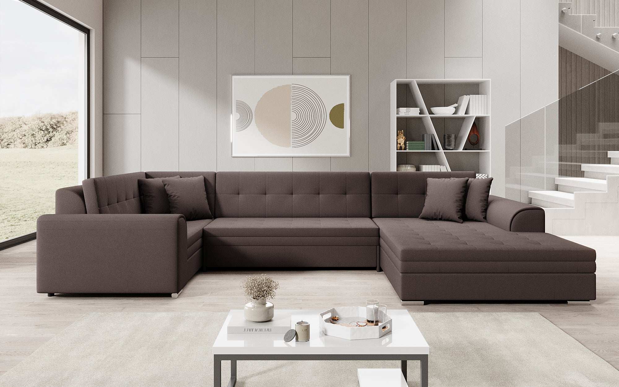 Designer Sofa Velio mit Schlaffunktion