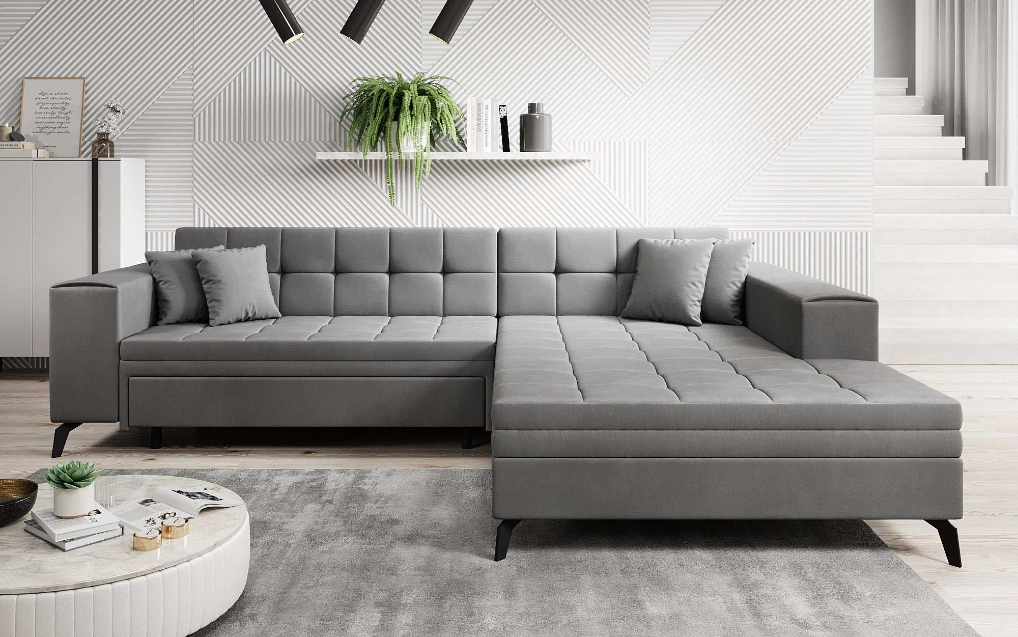 Designer Sofa Frida mit Schlaffunktion