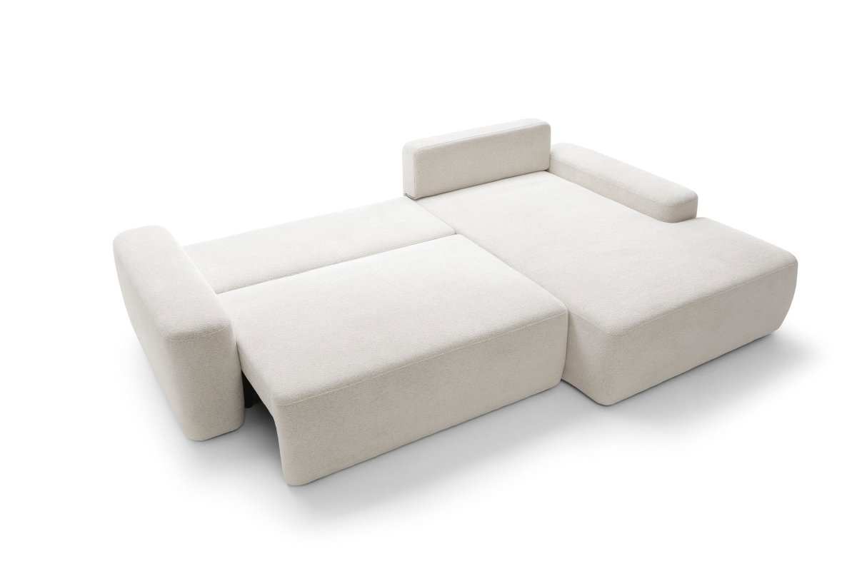 Designer Sofa Bianca mit Schlaf- und Klappfunktion - Luxusbetten24