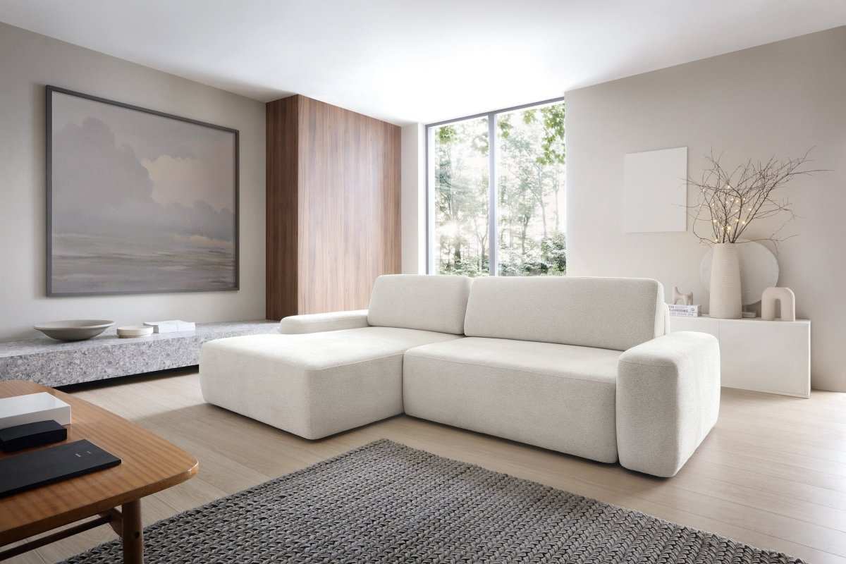 Designer Sofa Bianca mit Schlaf- und Klappfunktion - Luxusbetten24