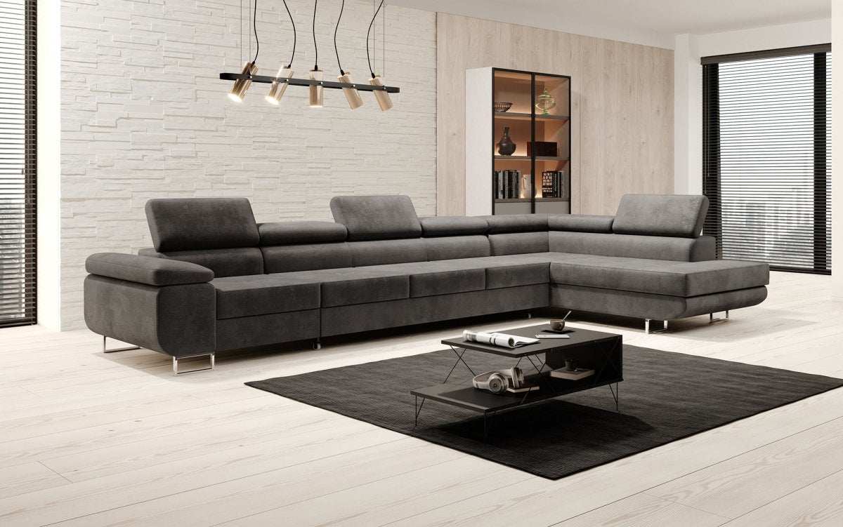 Designer Sofa Maxi mit Schlaf - und Klappfunktion - Luxusbetten24