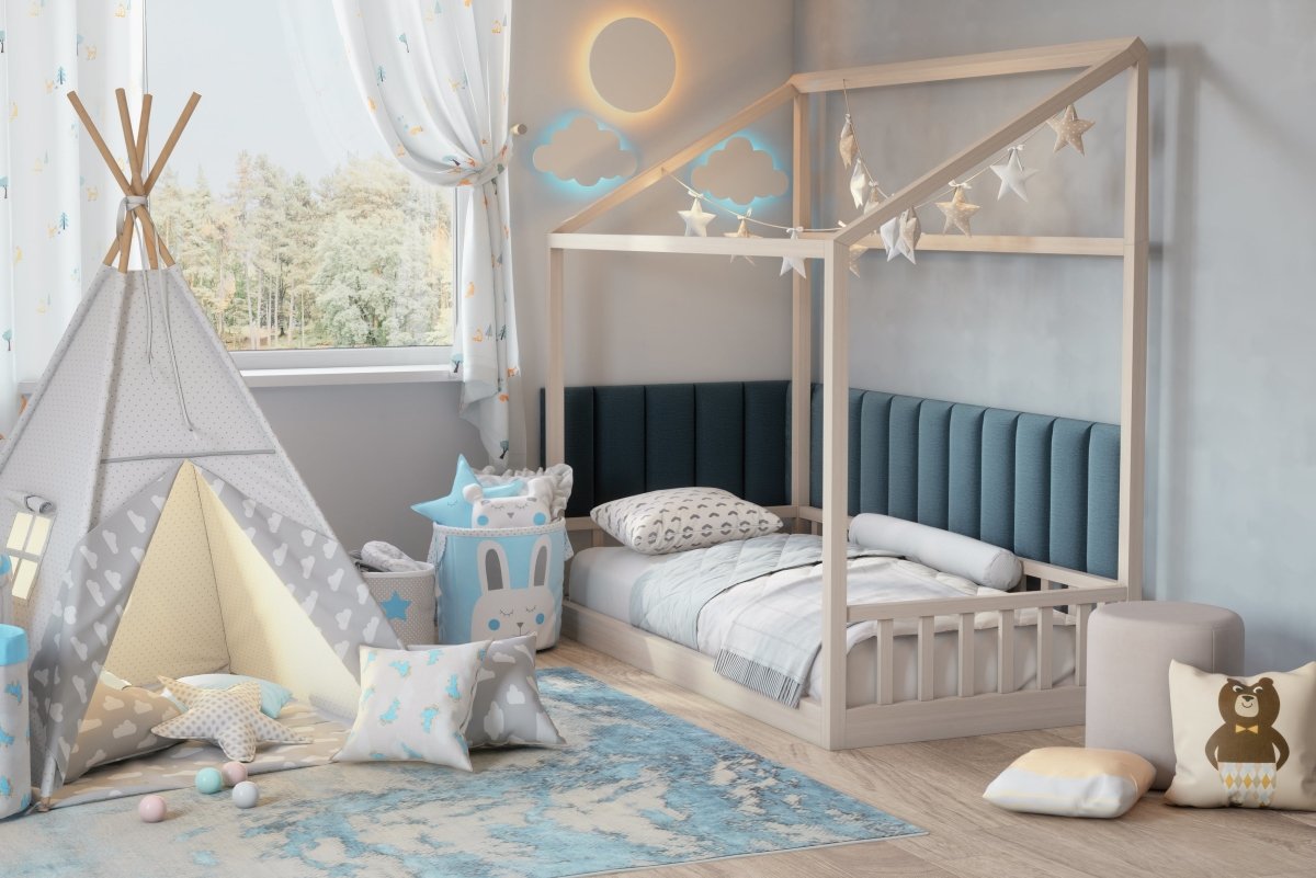 Gepolstertes Wandpaneel - Set 100x220x50 cm - Luxusbetten24