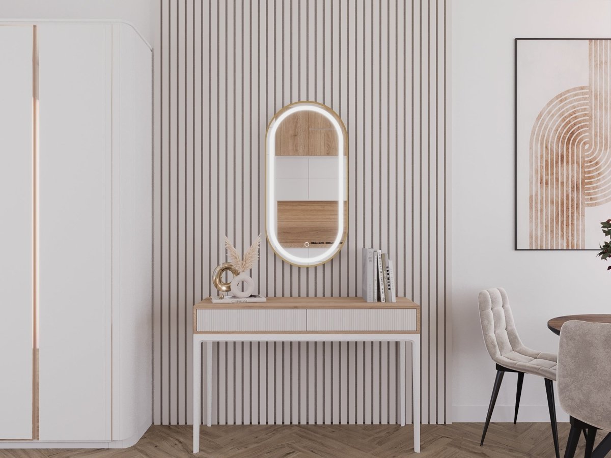 Spiegel Camilla mit LED Beleuchtung - Luxusbetten24