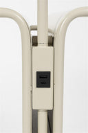 Stehlampe Eilif – aus Eisen in Beige