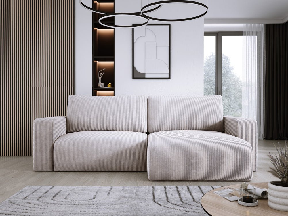 Canapé designer Carl Côtelé avec fonction couchage et rabattable