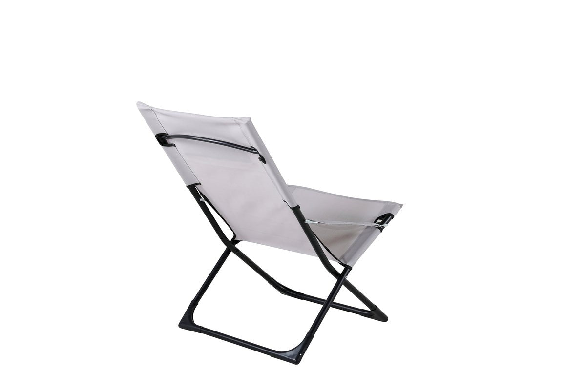 Ensemble de 2 - Chaise longue Zephyr en aluminium/polyester