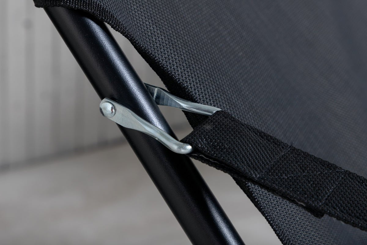 Ensemble de 2 - Chaise longue Zephyr en aluminium/polyester