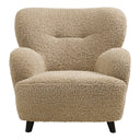 Designer Sofa-Sessel Hudson  in Beige Bouclé