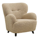 Designer Sofa-Sessel Hudson  in Beige Bouclé