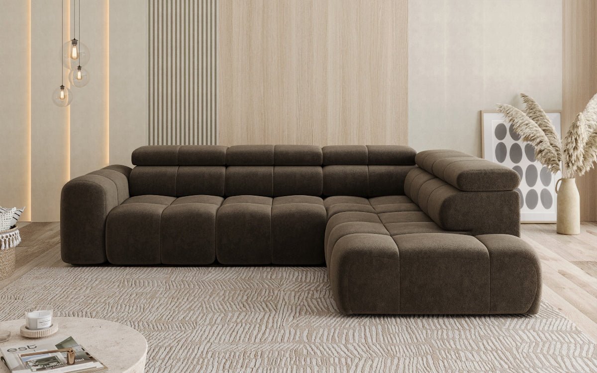 Canapé design Mia L Maxi en Chenille