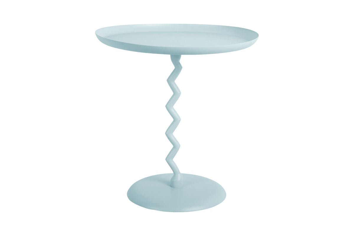 Table d'appoint Bandicoot – en fer et colonne en tire-bouchon