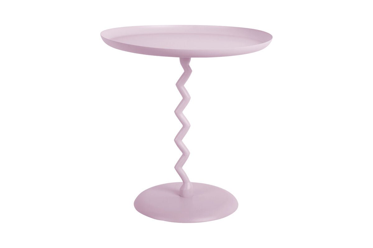 Table d'appoint Bandicoot – en fer et colonne en tire-bouchon