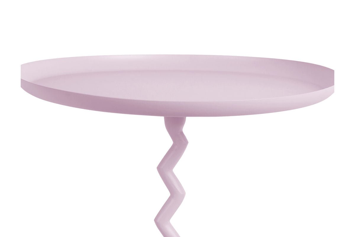 Table d'appoint Bandicoot – en fer et colonne en tire-bouchon
