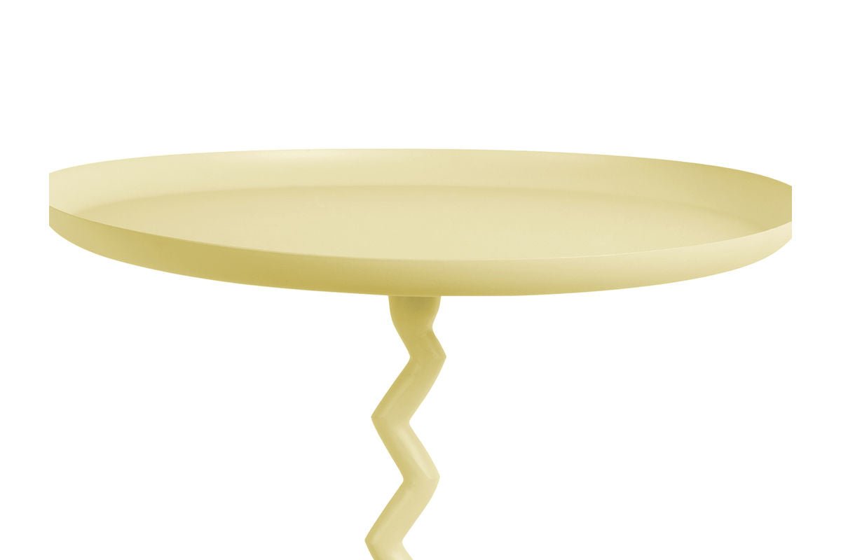 Table d'appoint Bandicoot – en fer et colonne en tire-bouchon