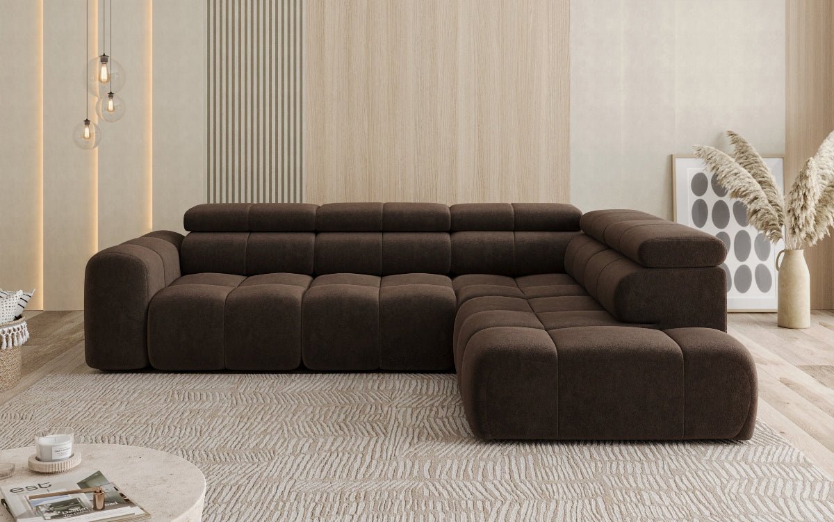 Canapé design Mia L Maxi en Chenille